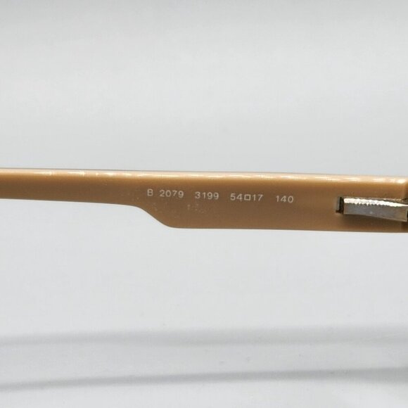 Burberry B2079 Eyeglasses Black Brown Rectangular Full Rim Frame 54-17-140 3199 - Picture 11 of 14